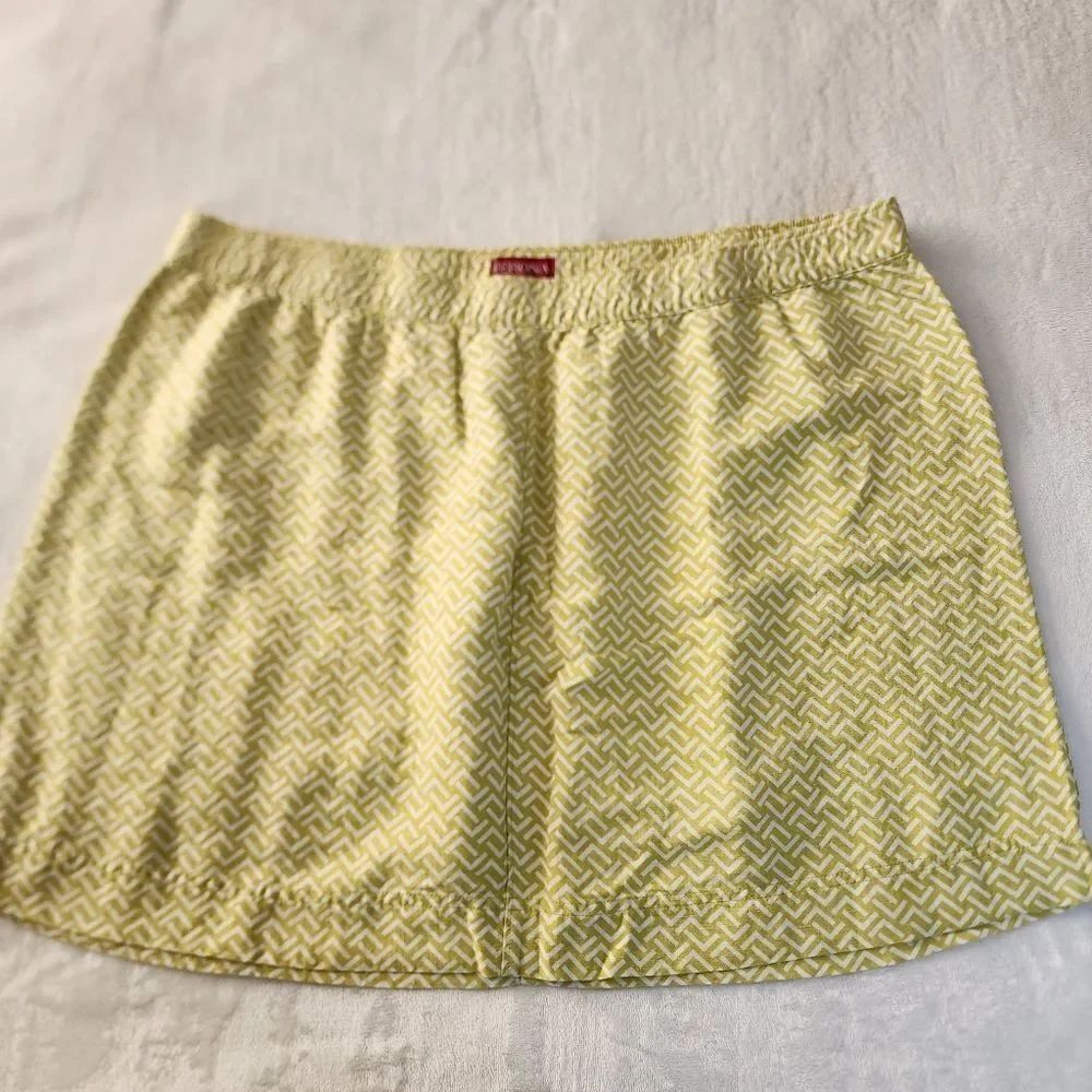 Merona Linen Rayon Blend Mini Skirt Size XL